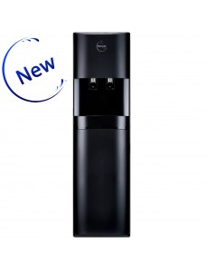 D25 Black Mains Connected Drain Free Water Cooler Hot/Cold With single Carbon Filter